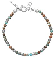 Bracciale Giovanni Raspini Uomo Tango in Argento Agata 11365L - 11365L